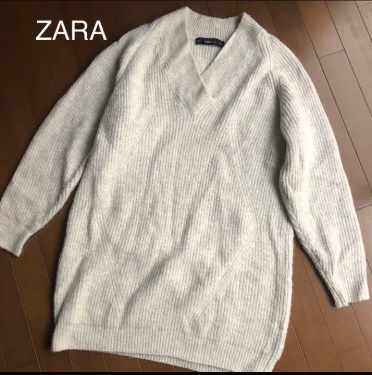 ZARA　MAN　Vネックセーター