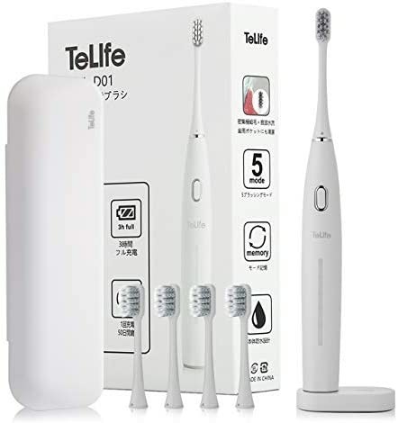 新品未開封 電動歯ブラシ-TeLife-歯ブラシ-音波歯ブラシ 急速 新品未開封 電動歯ブラシ-TeLife-歯ブラシ-音波歯ブラシ 急速