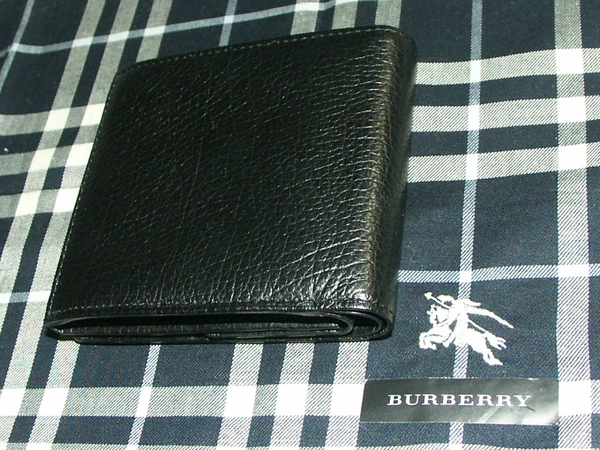 5604-09☆新品本物　BURBERRY　バーバリー　コンパクトサイズ　財布_画像6