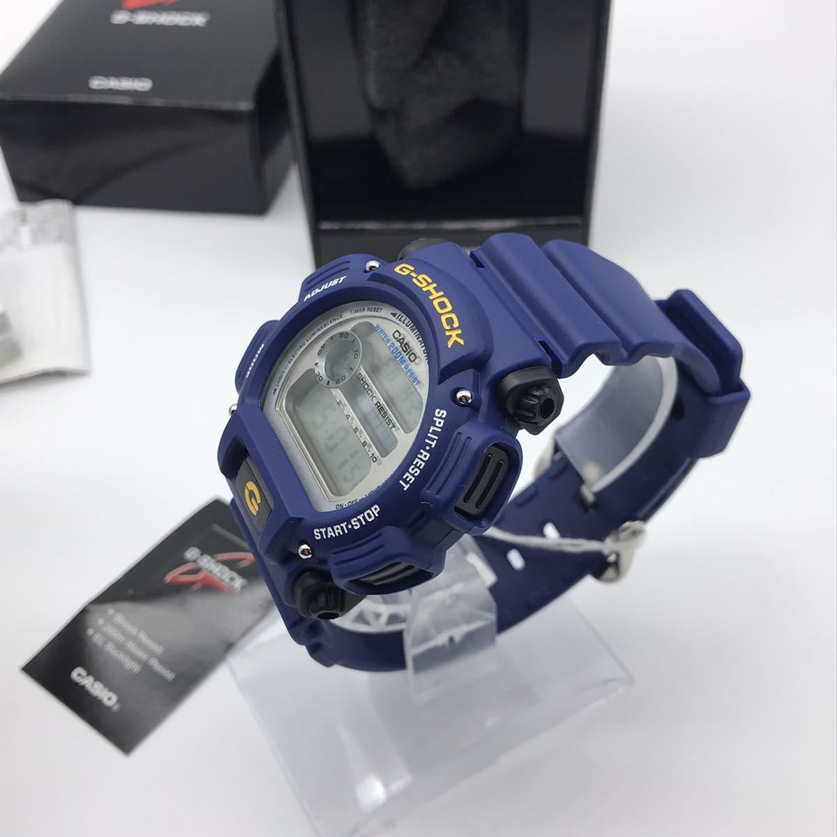 CASIO カシオG SHOCK Gショック腕時計デジタルブラック×ネイビーDW