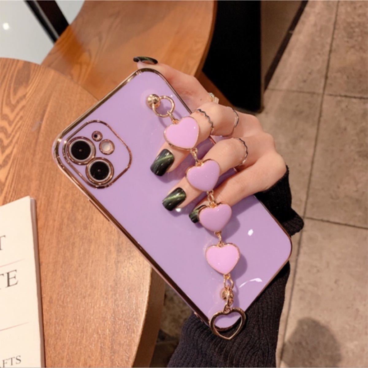 Paypayフリマ Iphoneケース 韓国 パープル ハートベルト 新作 トレンド 可愛い 新品 Paypayフリマ Iphoneケース 韓国 パープル ハートベルト 新作 トレンド 可愛い 新品