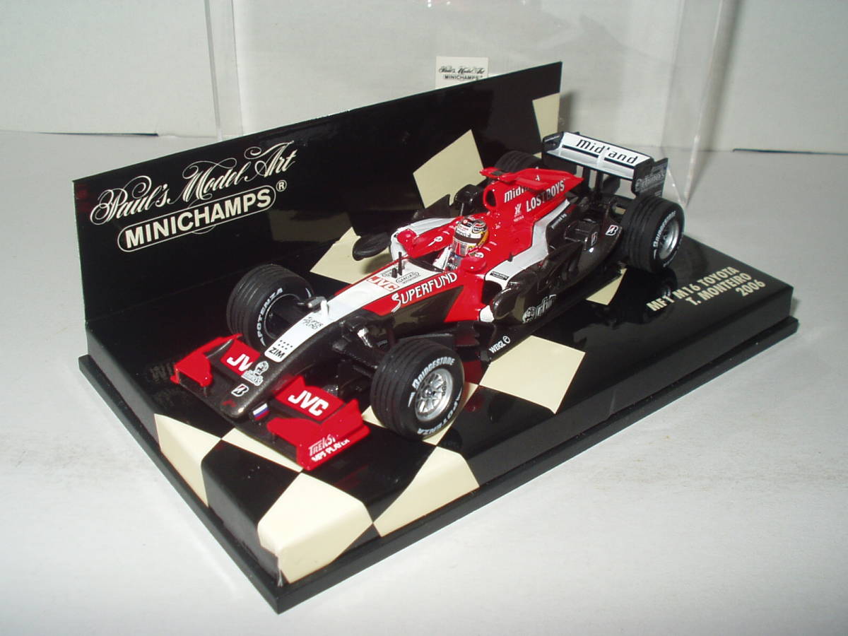 PMA MF1 M16 Toyota T.MONTEIRO / ミニチャンプス ミッドランド MF1 M16 トヨタ T.モンテイロ ( 1:43 )_画像2