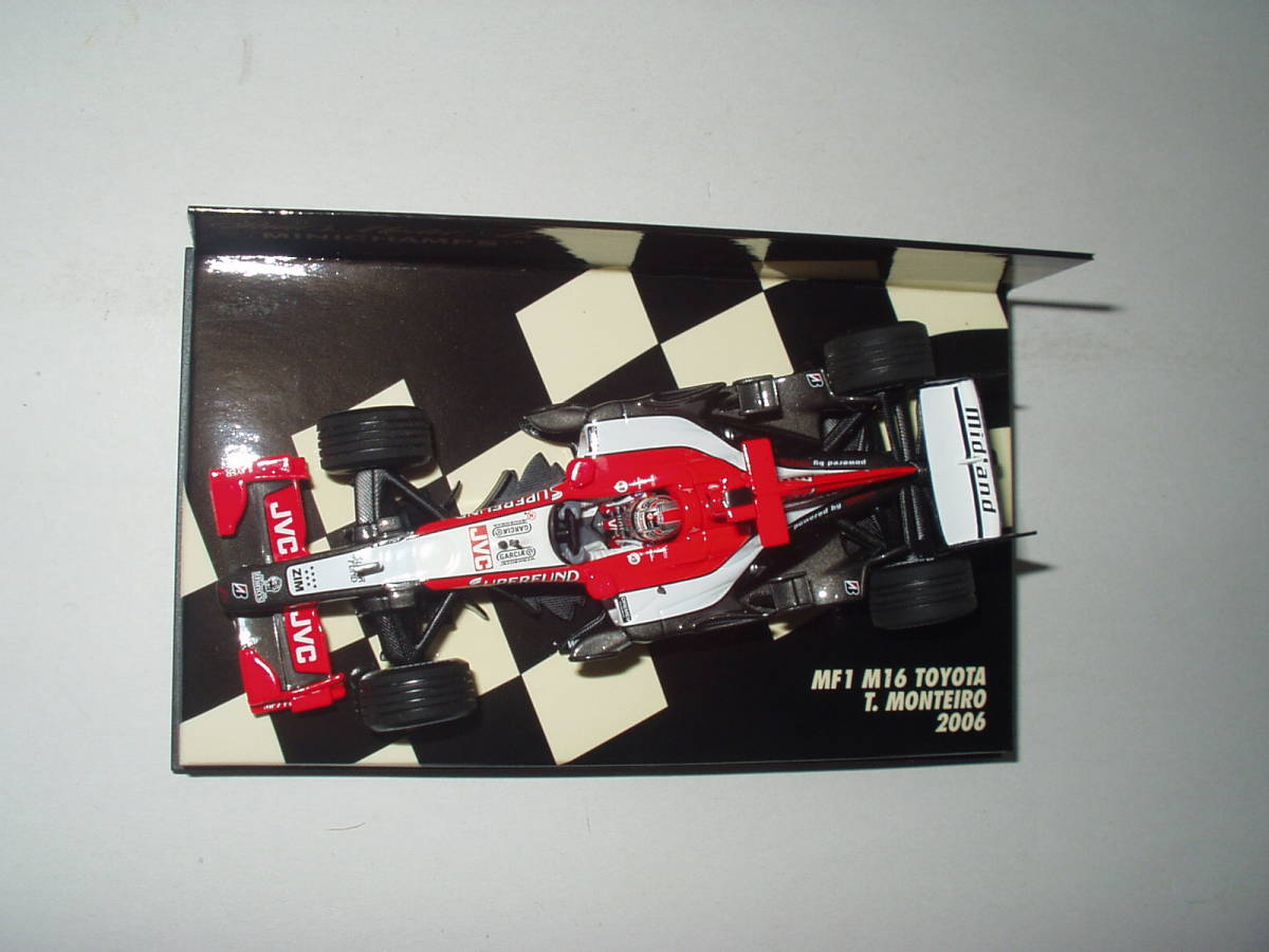 PMA MF1 M16 Toyota T.MONTEIRO / ミニチャンプス ミッドランド MF1 M16 トヨタ T.モンテイロ ( 1:43 )_画像4