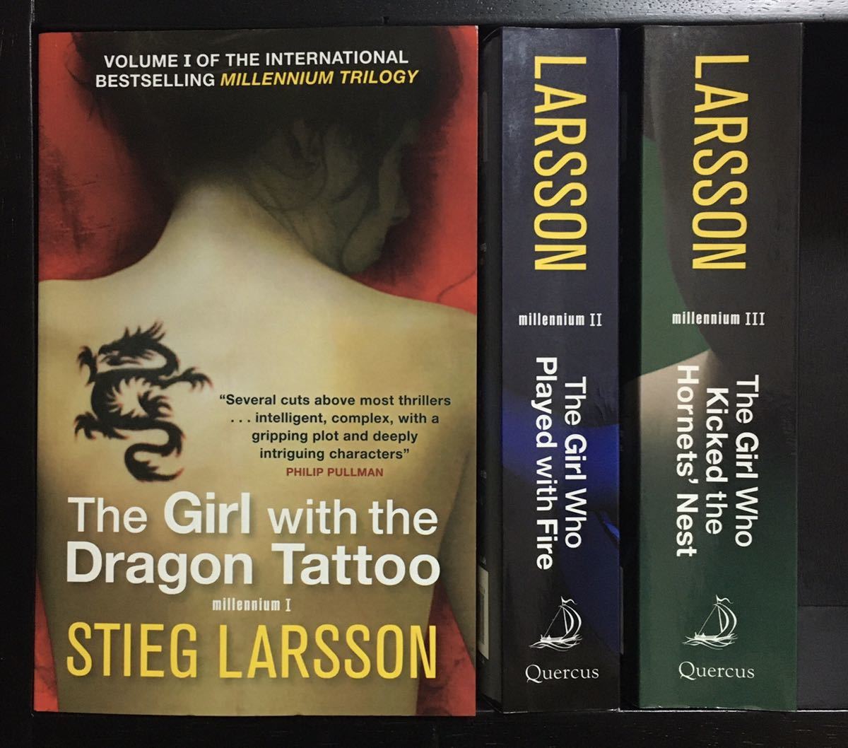  foreign book millenium 3 part work new goods large size The Girl with the Dragon Tattoo The Girl Who Played With Fire The Girl Who Kicked the Hornet\'s Nest