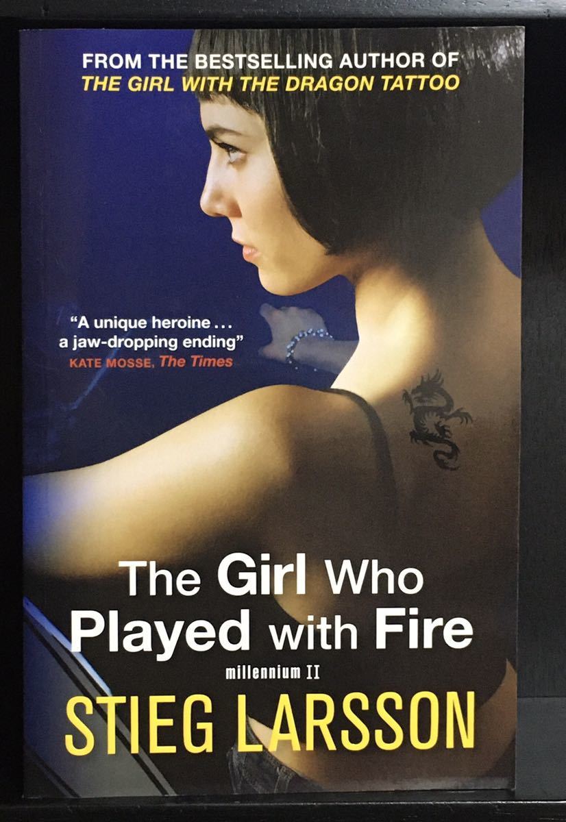  foreign book millenium 3 part work new goods large size The Girl with the Dragon Tattoo The Girl Who Played With Fire The Girl Who Kicked the Hornet\'s Nest