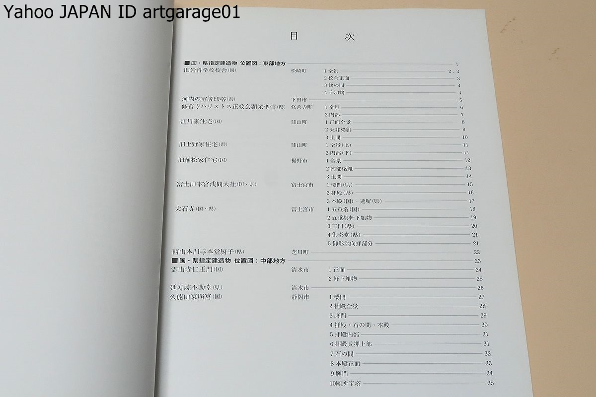 ふるさと静岡県文化財写真集 2冊 建造物編 名勝 史跡 天然記念物編 新たに故郷の文化財について美しいカラー写真で紹介するシリーズ 日本代购 买对网