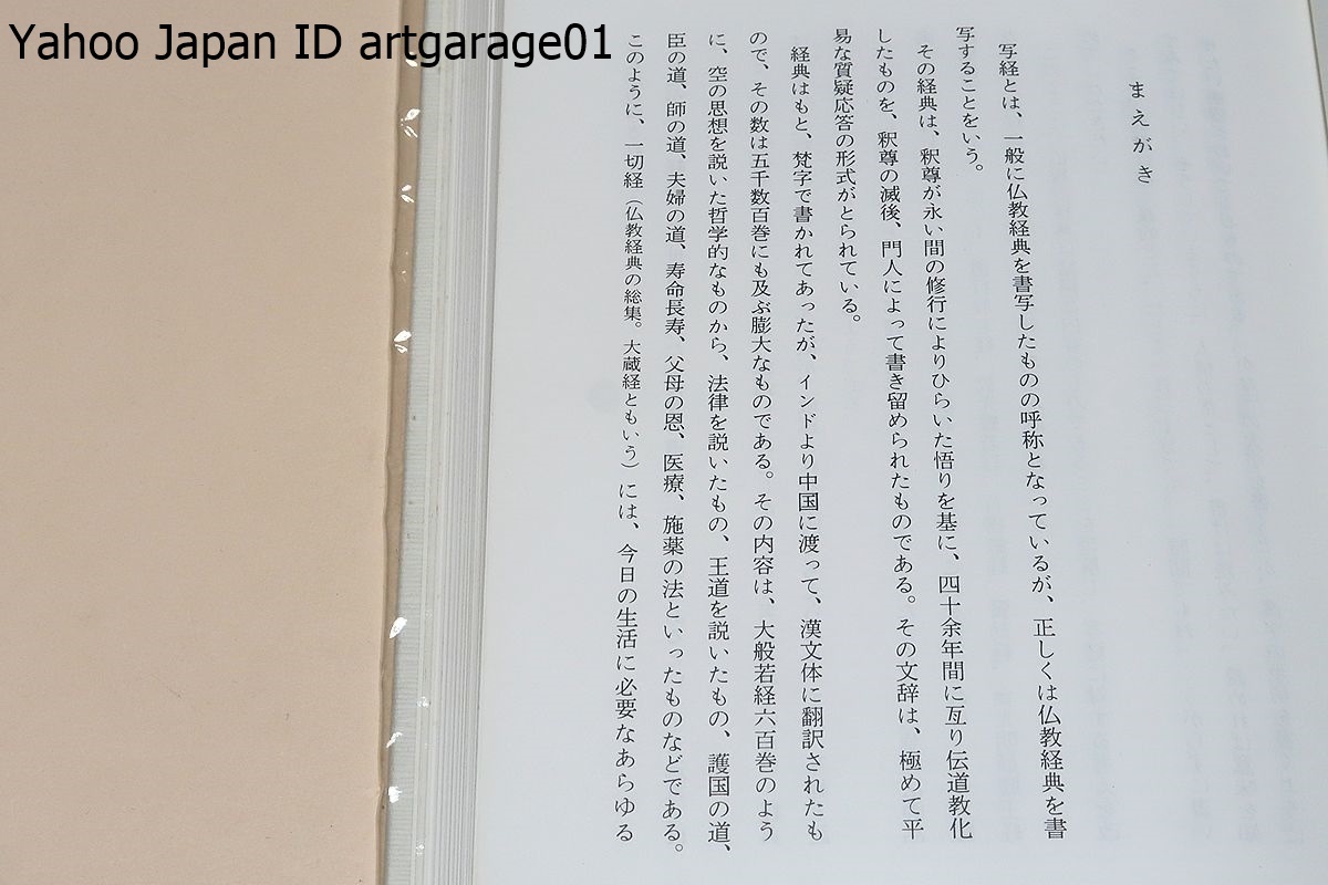 写経の見方・書き方/新川晴風/名称による分類・写経入門の階梯・写経の練習法・書写の準備・書写体及び筆順・般若心経の書写・観音経の書写_画像4