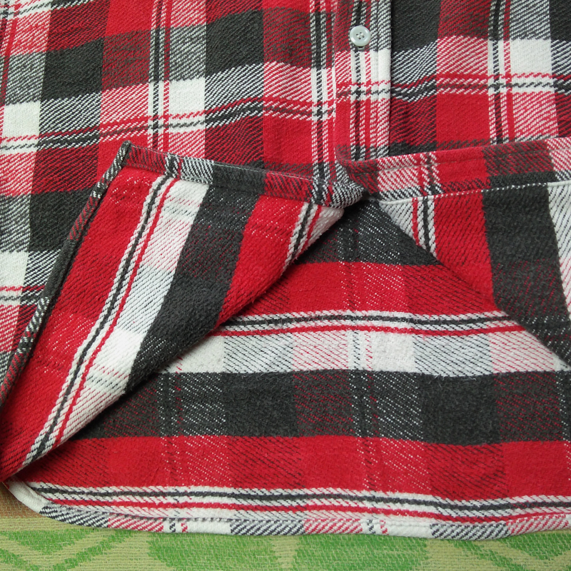マチ付き 【BRENT】60s Plaid Flannel Shirt/60年代 ブレント マチ付き 【BRENT】60s Plaid Flannel Shirt/60年代 ブレント