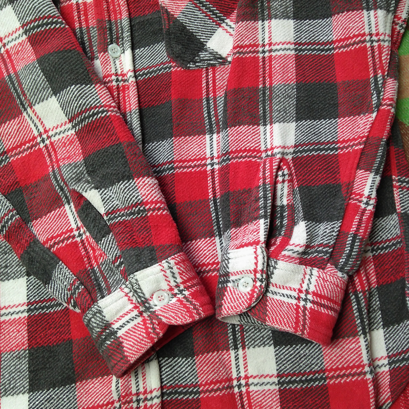 マチ付き 【BRENT】60s Plaid Flannel Shirt/60年代 ブレント マチ付き 【BRENT】60s Plaid Flannel Shirt/60年代 ブレント