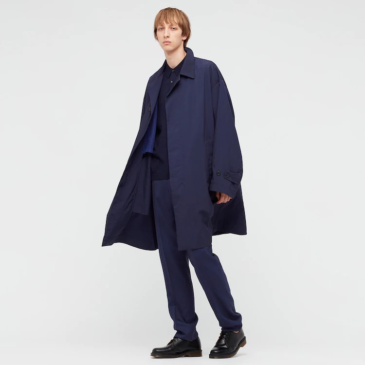 Paypayフリマ Web完売品 Uniqlo ユニクロ J 21ss メンズ オーバーサイズステンカラーコート ネイビー Mサイズ Paypayフリマ Web完売品 Uniqlo ユニクロ J 21ss メンズ オーバーサイズステンカラーコート ネイビー Mサイズ