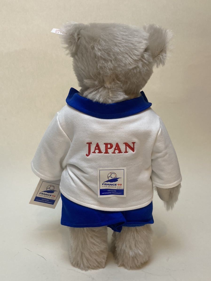 シュタイフ 1998 ワールドカップ サッカーテディベア Yahoo!オークション - Steiff Soccer Teddy 1998 シュタイフ