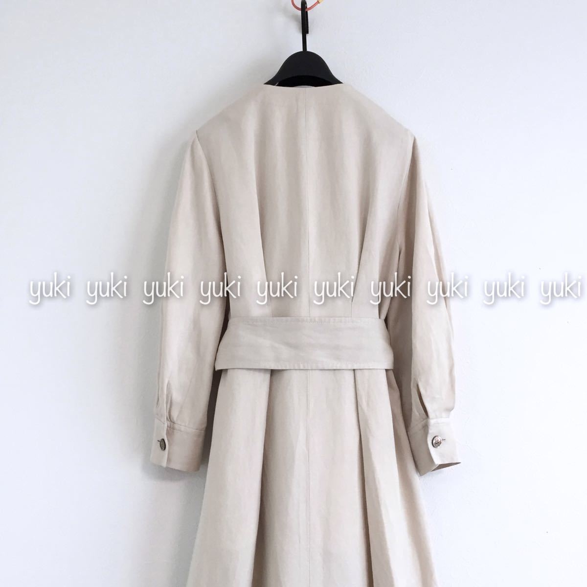 ANAYI リネンレーヨン タックスリーブコート | www.monogramdirect.com