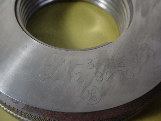 ミリサイズ ネジゲージ リングゲージ 中古品 M48*3.0 GR2-IR2 測定器 ミリサイズ ネジゲージ リングゲージ 中古品 M48*3.0 GR2-IR2 測定器