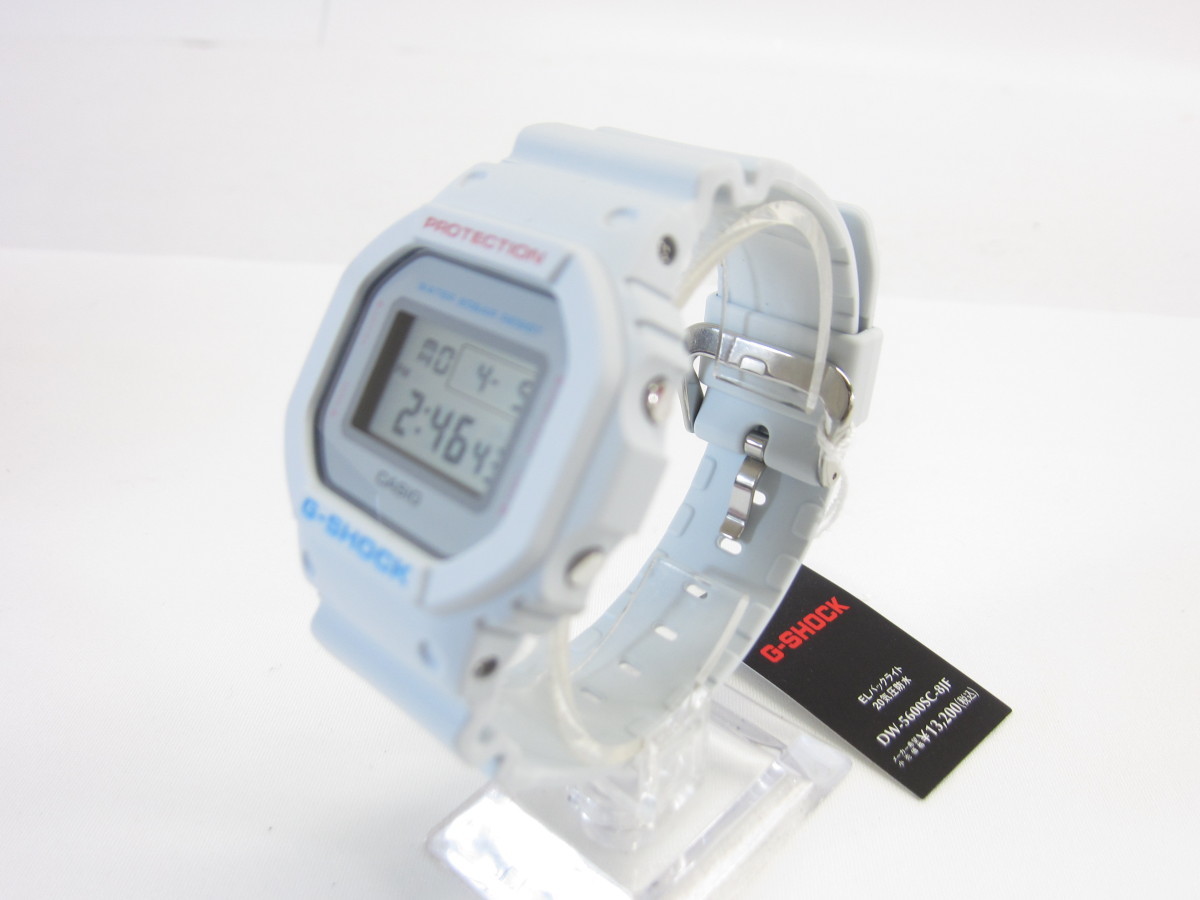 未使用 CASIO カシオ G-SHOCK SPECIAL COLOR Spring Color Series DW-5600SC-8JF 腕時計 □UA8334_画像4