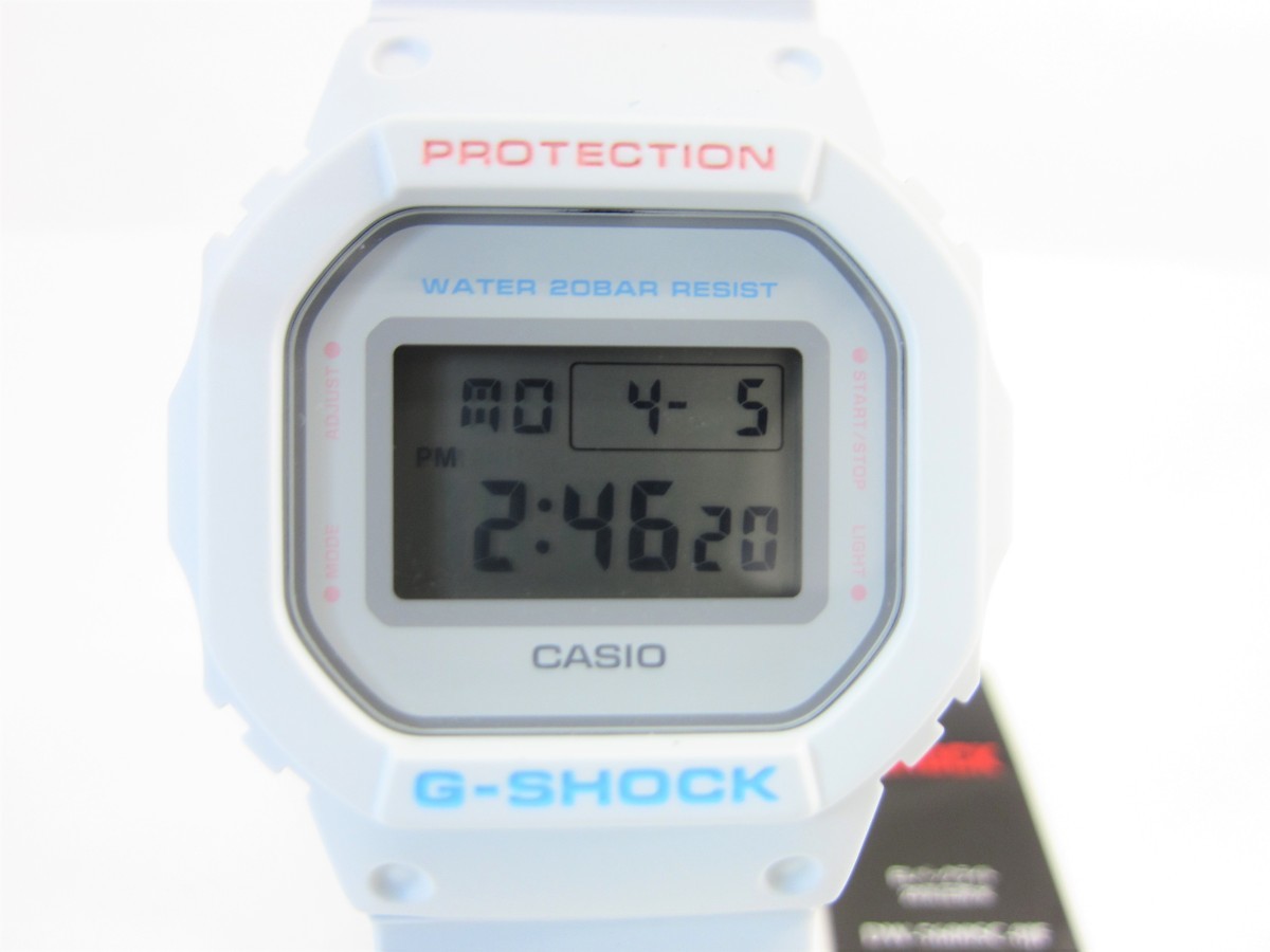 未使用 CASIO カシオ G-SHOCK SPECIAL COLOR Spring Color Series DW-5600SC-8JF 腕時計 □UA8334_画像2