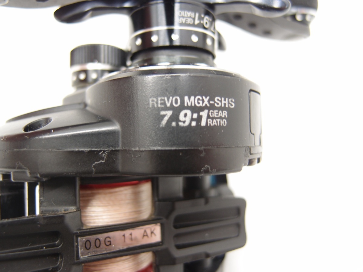 Abu Garcia アブガルシア アンバサダー Revo MGX-SHS ベイトリール 中古 ∴WS488_画像6