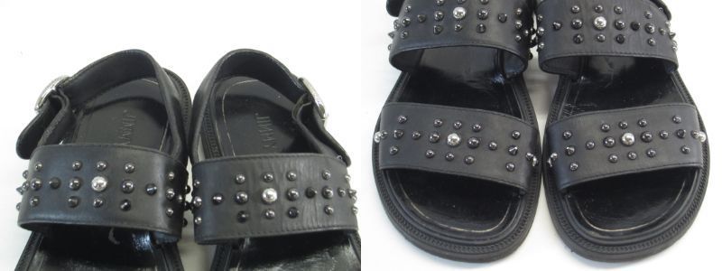 JIMMY CHOO ジミーチュウ サイズ:40 25.0cm相当 スタッズ サンダル
