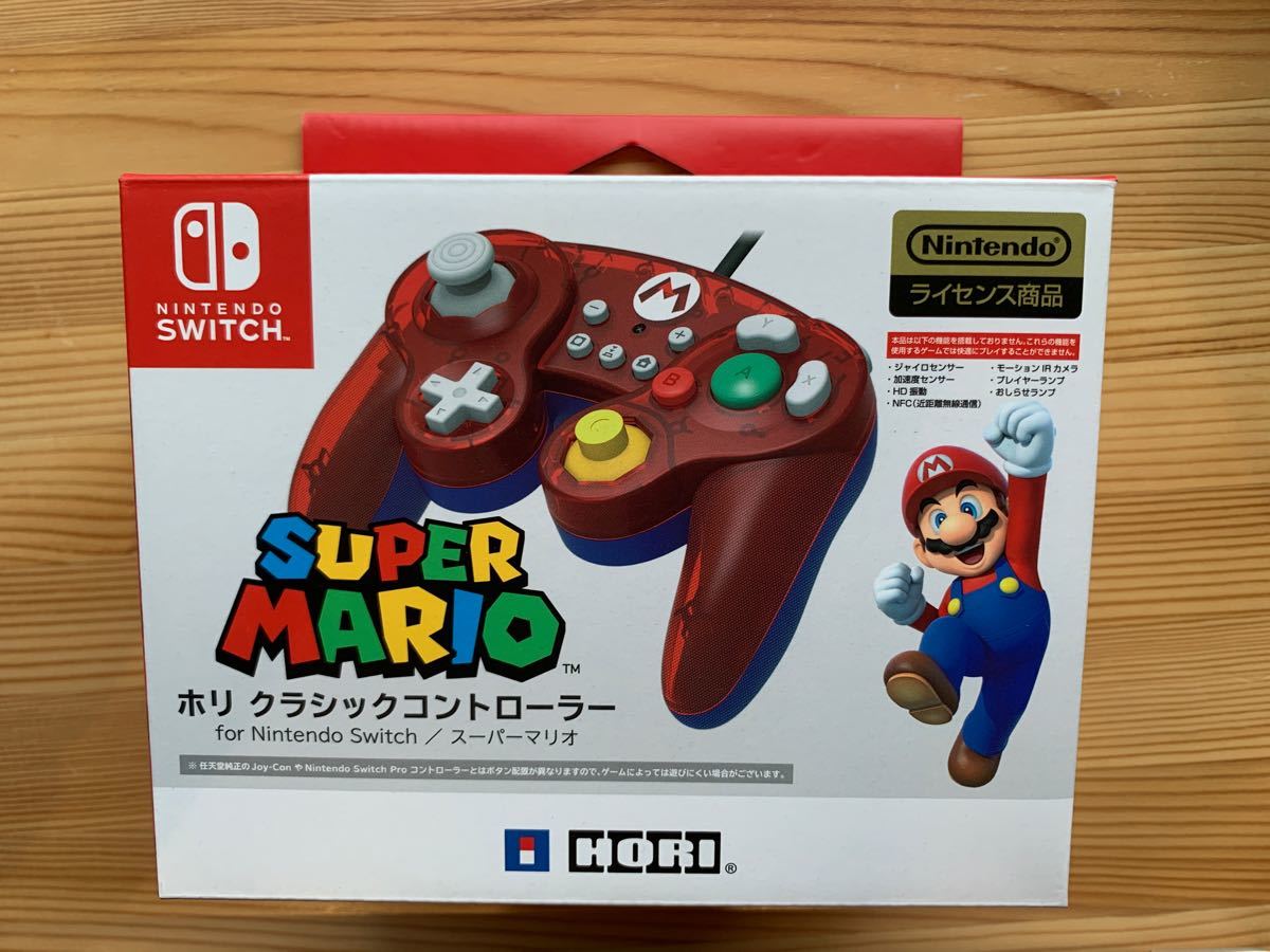Paypayフリマ Nintendo Switch Hori ホリクラシックコントローラー スーパーマリオ スマブラ