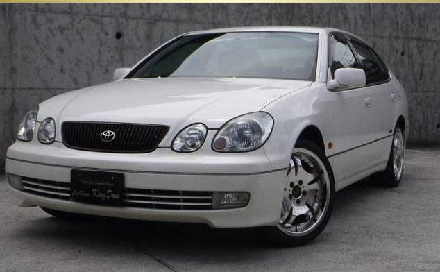  Toyota Aristo S300 belltex edition pearl white immovable car part removing receipt warm welcome 
