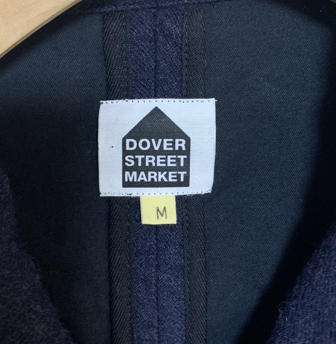 DOVER STREET MARKET ドーバーストリートマーケット デザイン ジャケット M ネイビー フランス製_画像3