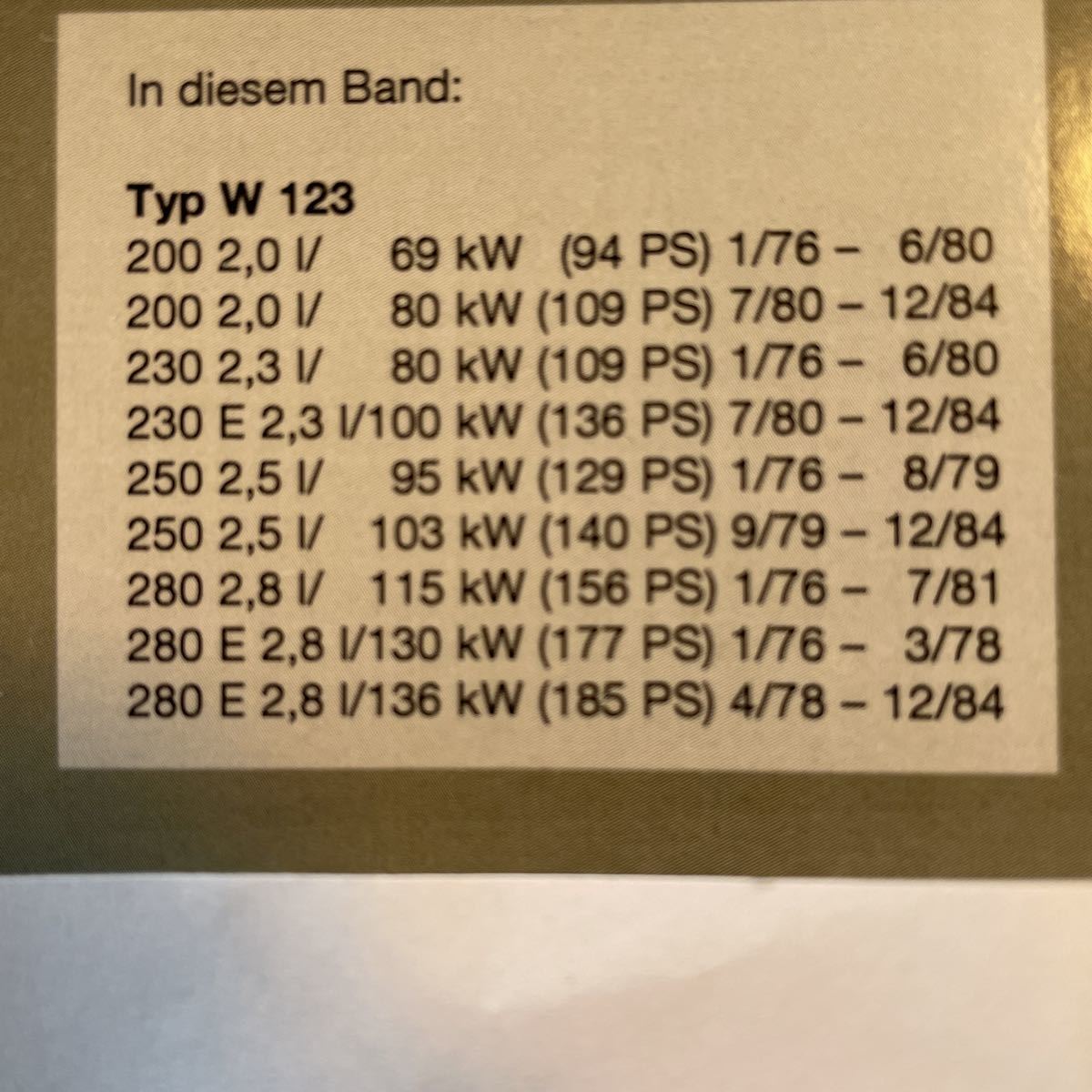 W123 200 230 250 280 280 E 整備 修理 整備書 参考 マニュアル メルセデス ベンツ Mercedes Benz 1976 1984 ^在