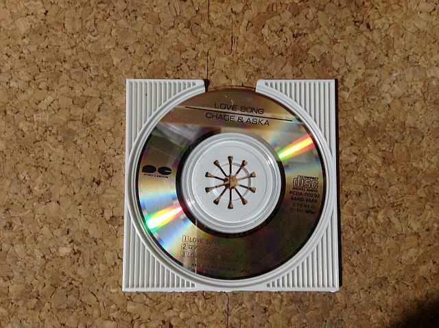 △ CHAGEASKA LOVE 有名人芸能人 割引クーポン DISCのみです:8cm SONG