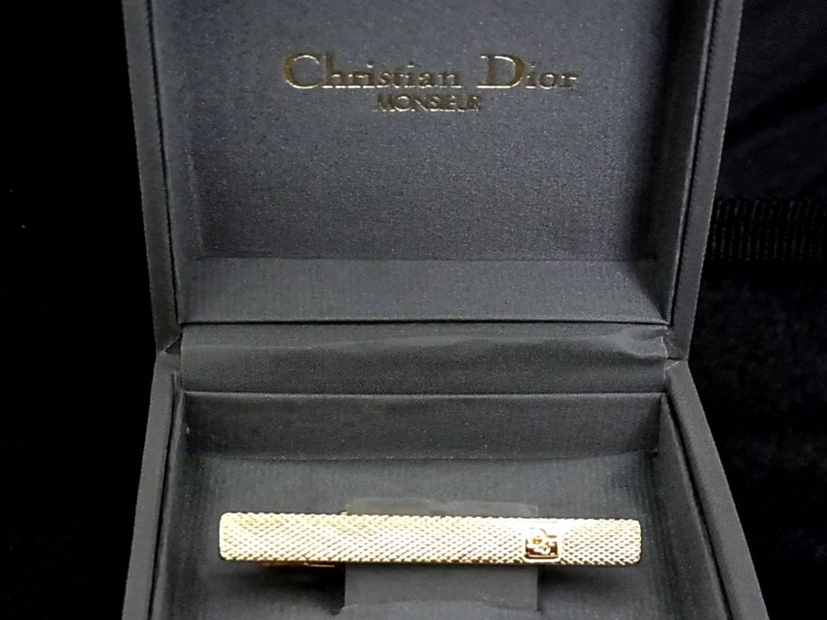 *N2274*# прекрасный товар #[Dior] Dior [ Gold ]# галстук булавка!