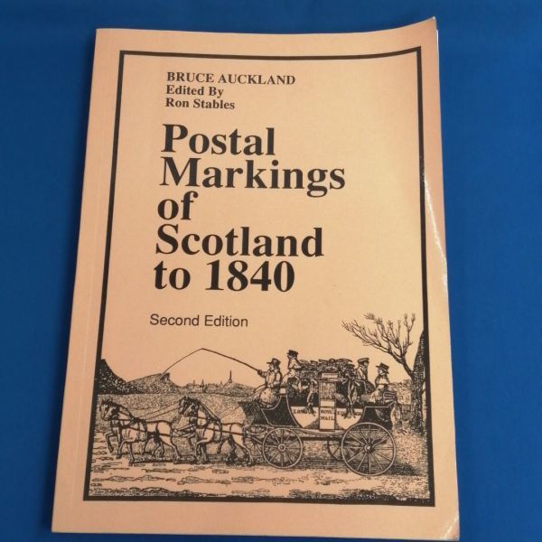 K1　洋書★　スコットランドの郵便消印の歴史1840～　英語版_画像1