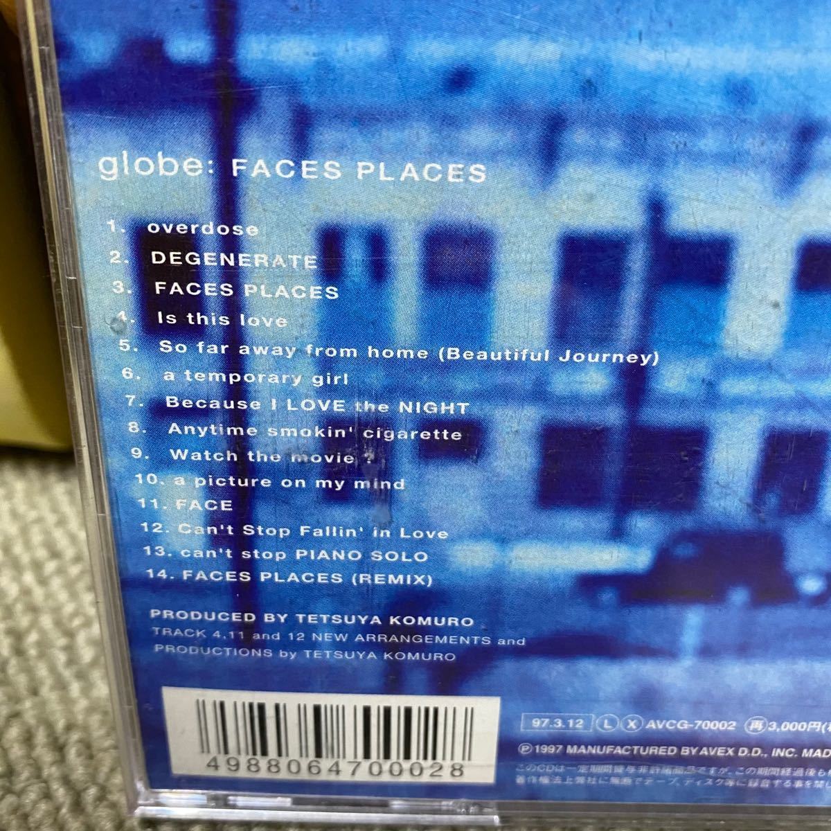 globe 中古CD FACES PLACES