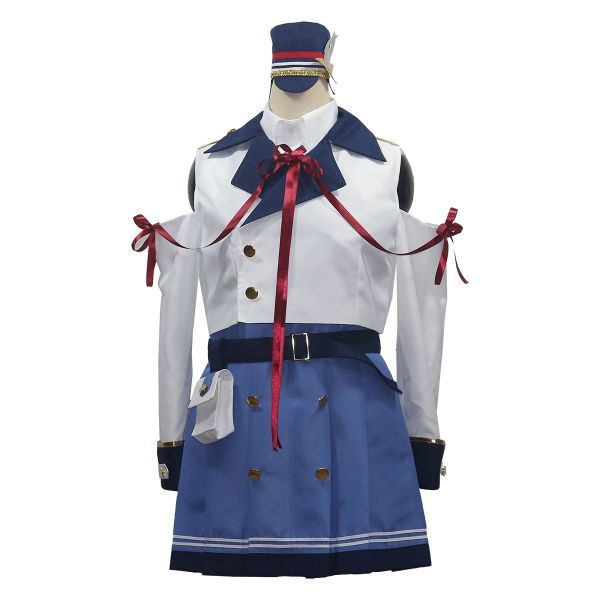 100%品質 cos8640ガルカフェ ガールカフェガン 菊理千姫(きくりゆき) コスプレ衣装 コスプレ衣装
