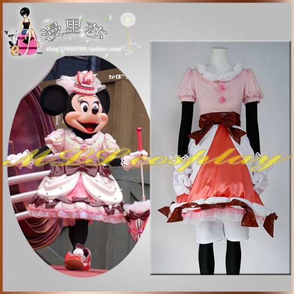 cos8691東京ディズニーランド Mickey Mouse ミッキーマウス コスプレ衣装