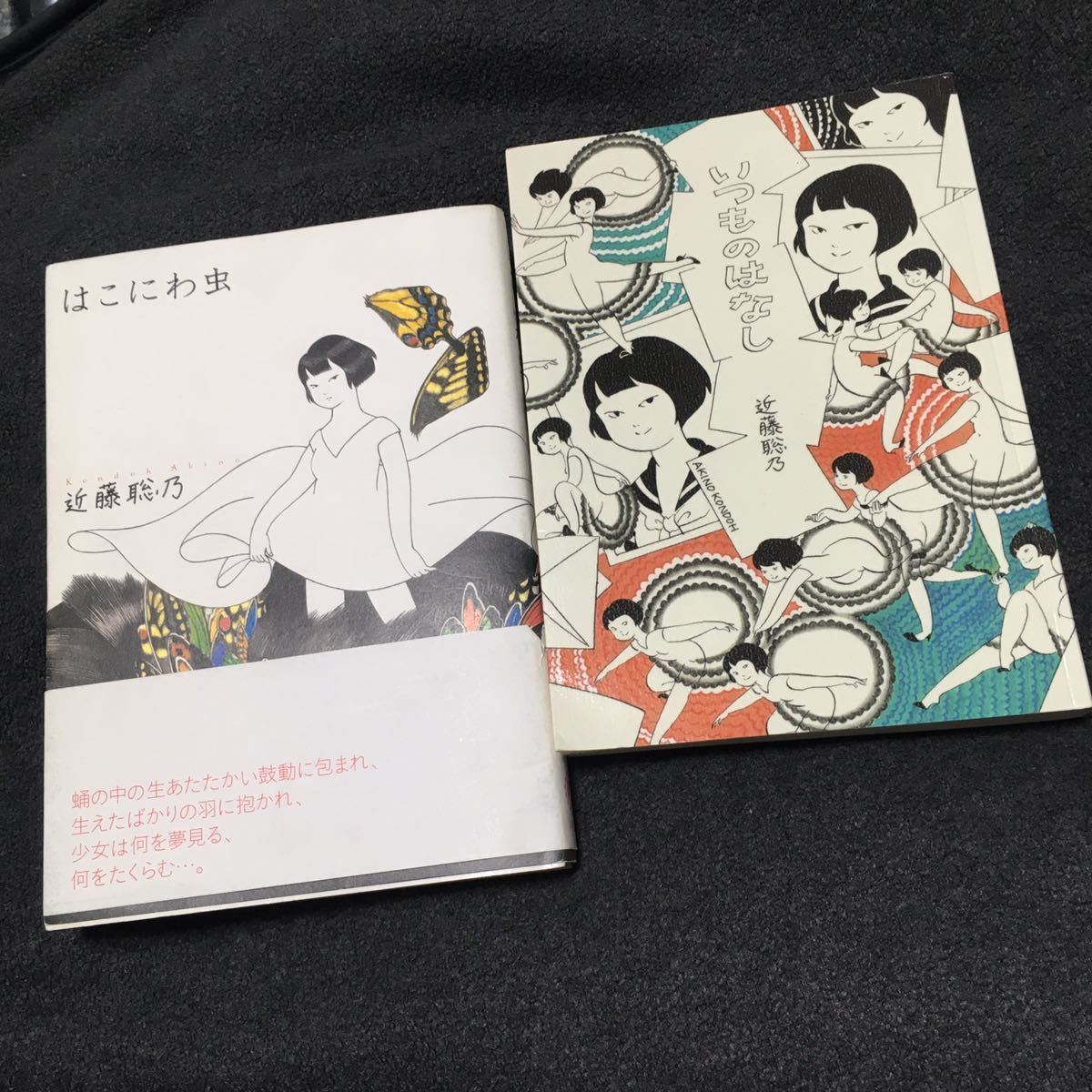 送料無料 近藤聡乃2冊セット両初版『はこにわ虫』『いつもの 送料無料 近藤聡乃2冊セット両初版『はこにわ虫』『いつもの