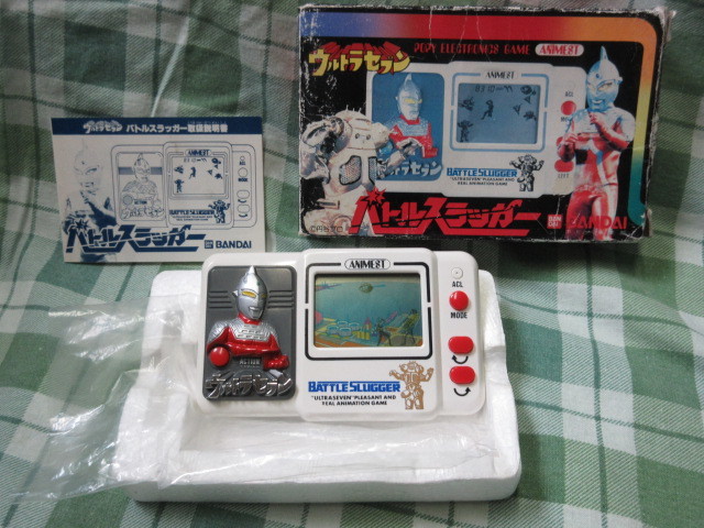 昭和レトロ 電子ゲーム ウルトラセブン バトルスラッガー BANDAI 昭和レトロ 電子ゲーム ウルトラセブン バトルスラッガー BANDAI