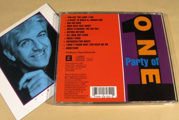 CD( рис запись )#nik* low NICK LOWE / PARTY OF ONE# хороший товар!