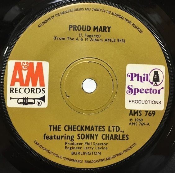 THE CHECKMATES LTD/PROUD MARY_画像1