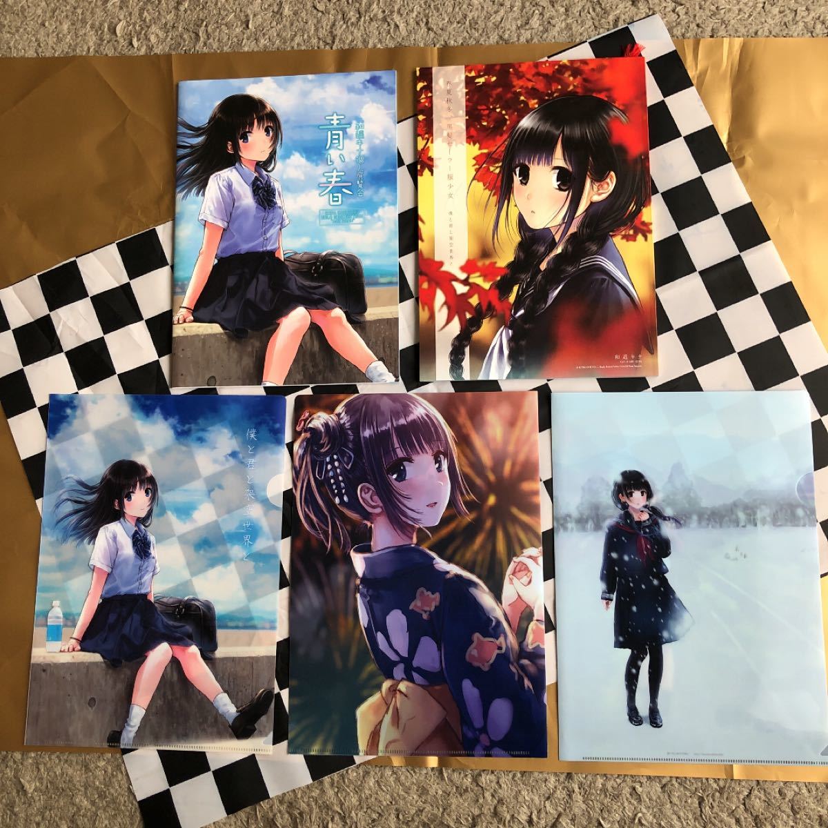 Paypayフリマ 和遥キナ個人展覧会 青い春 春夏秋冬 黒髪セーラー服少女 おまけ付き Paypayフリマ 和遥キナ個人展覧会 青い春 春夏秋冬 黒髪セーラー服少女 おまけ付き
