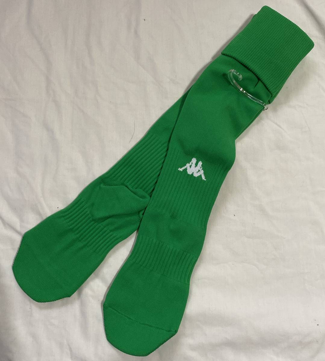  soccer socks 6 pair 19~21cm Kappa Kappa Junior for children green group stockings 6 pair 9.900 jpy goods /6 pair set sale ^v made in Japan 