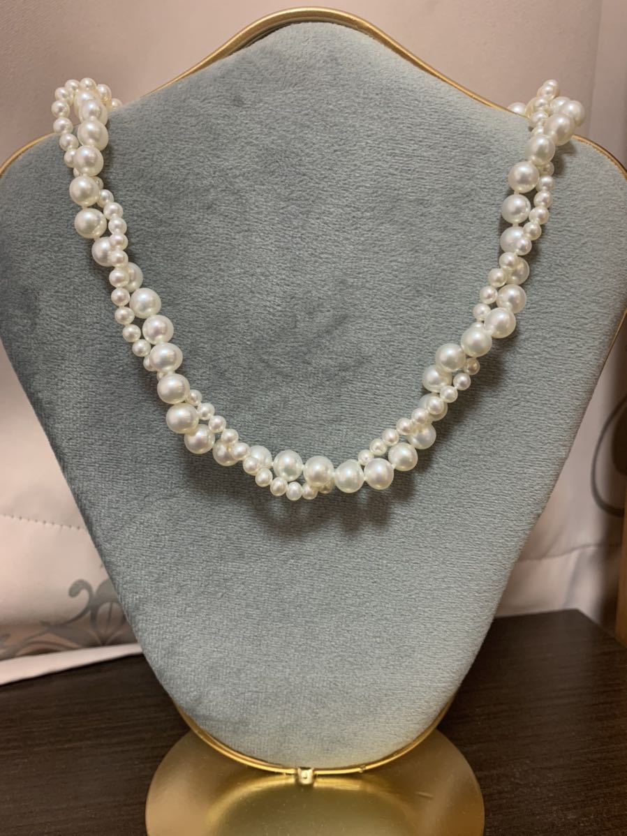 高級淡水pearl necklace