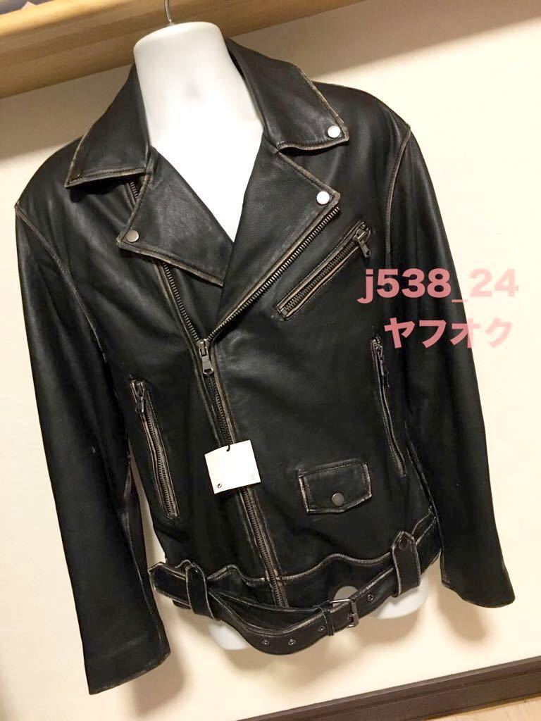 ヤフオク! - 新品 ZARA MAN 本革 レザー ライダース ジャケッ ヤフオク! - 新品 ZARA MAN 本革 レザー ライダース ジャケッ