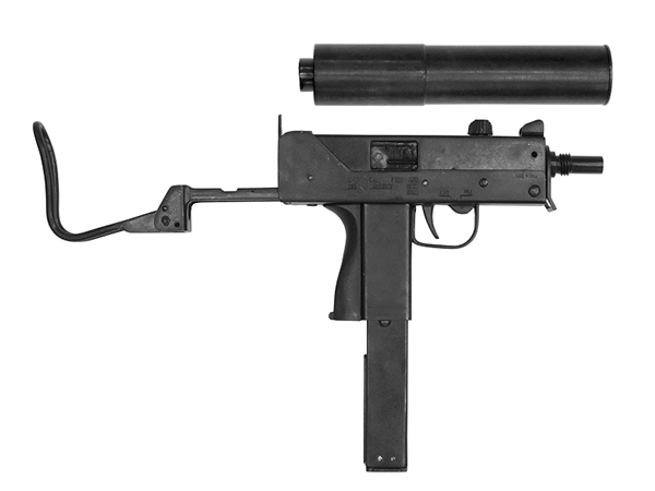 モデルガン MAC-11 マシンピストル サイレンサー付 DENIX デニックス 1089 USA 1972年 レプリカ 銃 コスプレ リアル 本格的 小物 模造_画像4