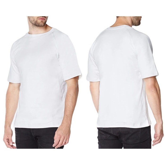 【2022最新作】 半袖 Tシャツ 防刃 ホワイト【Sサイズ】BLADE Tシャツ 保護 突き刺し ウェア グッズ 用品 護身 防刃 白 6.9N ブレードランナー RUNNER 護身用品