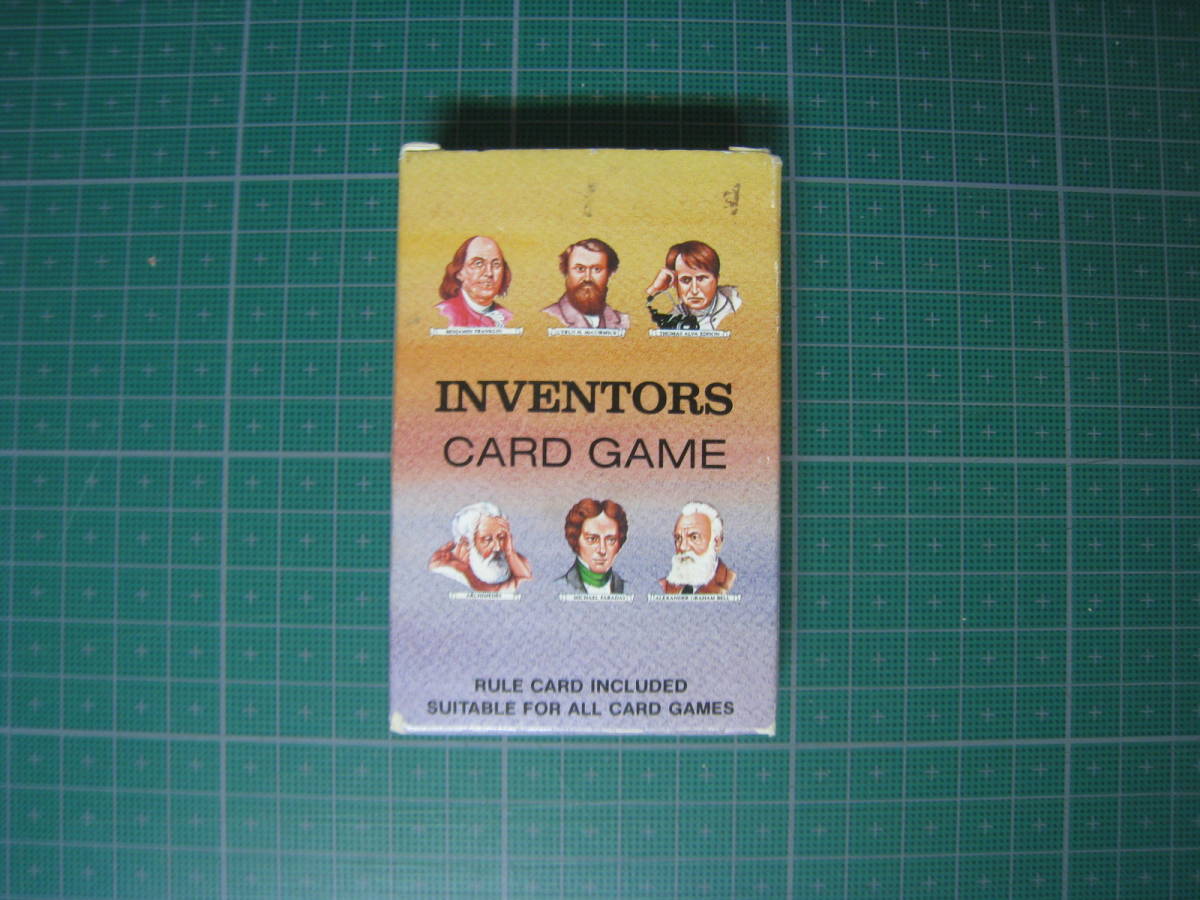 トランプ INVENTORS CARD GAME 発明者 偉人 中古品の画像1