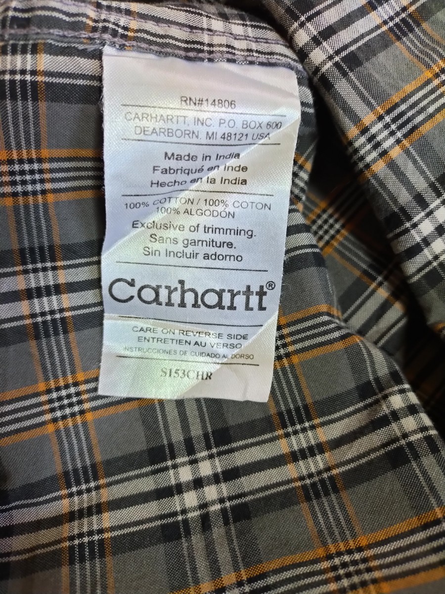 Carhartt カーハート 長袖シャツ チェックシャツ 