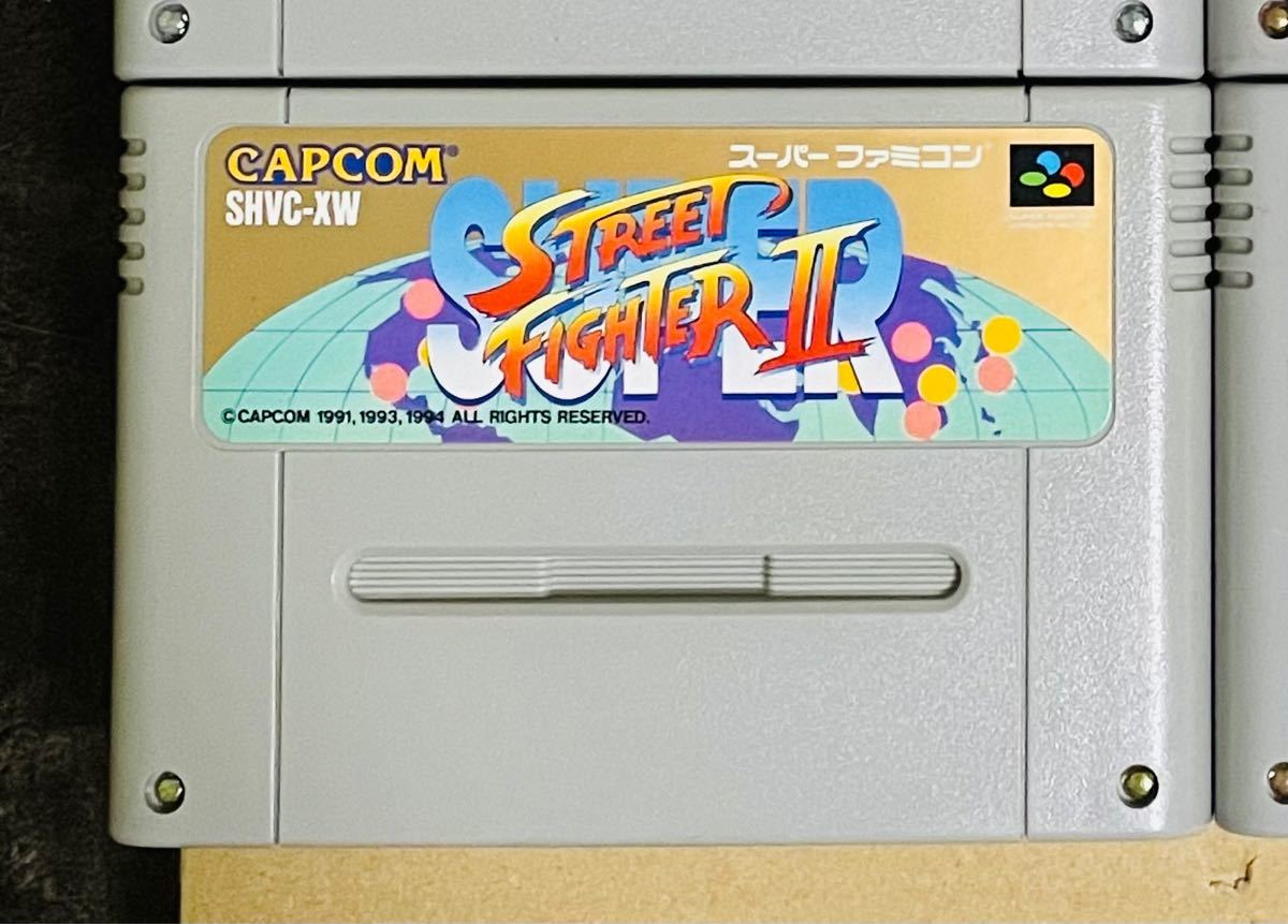 SFC スーパーファミコンソフト　スーパーストリートファイター2