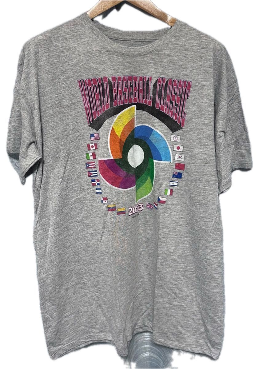 WORLD BASEBALL CLASSIC 2023 Tシャツ グレー｜Yahoo!フリマ（旧PayPay 