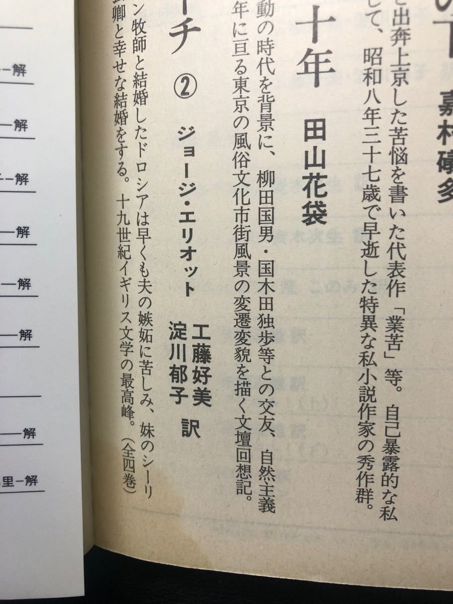 ミドル・マーチ ジョージ・エリオット 講談社文芸文庫