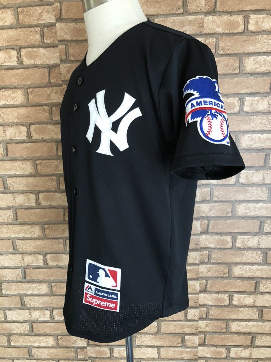 Supreme Yankees Majestic BaseBall シャツ minnade-ganbaro.jp
