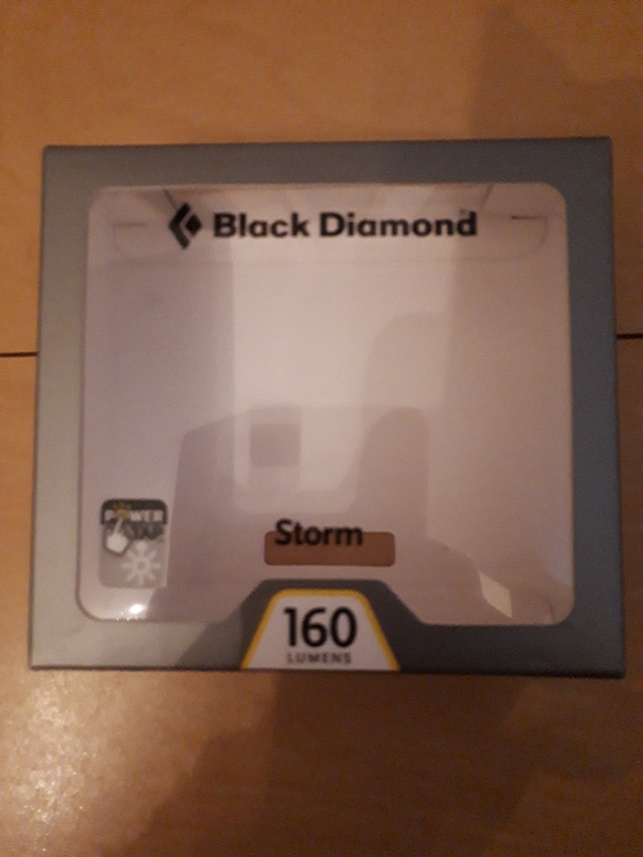 Black Diamond★ LEDヘッドランプ★Storm★登山用★ ブラックダイヤモンド★ヘッドライト★未使用に近い★釣り