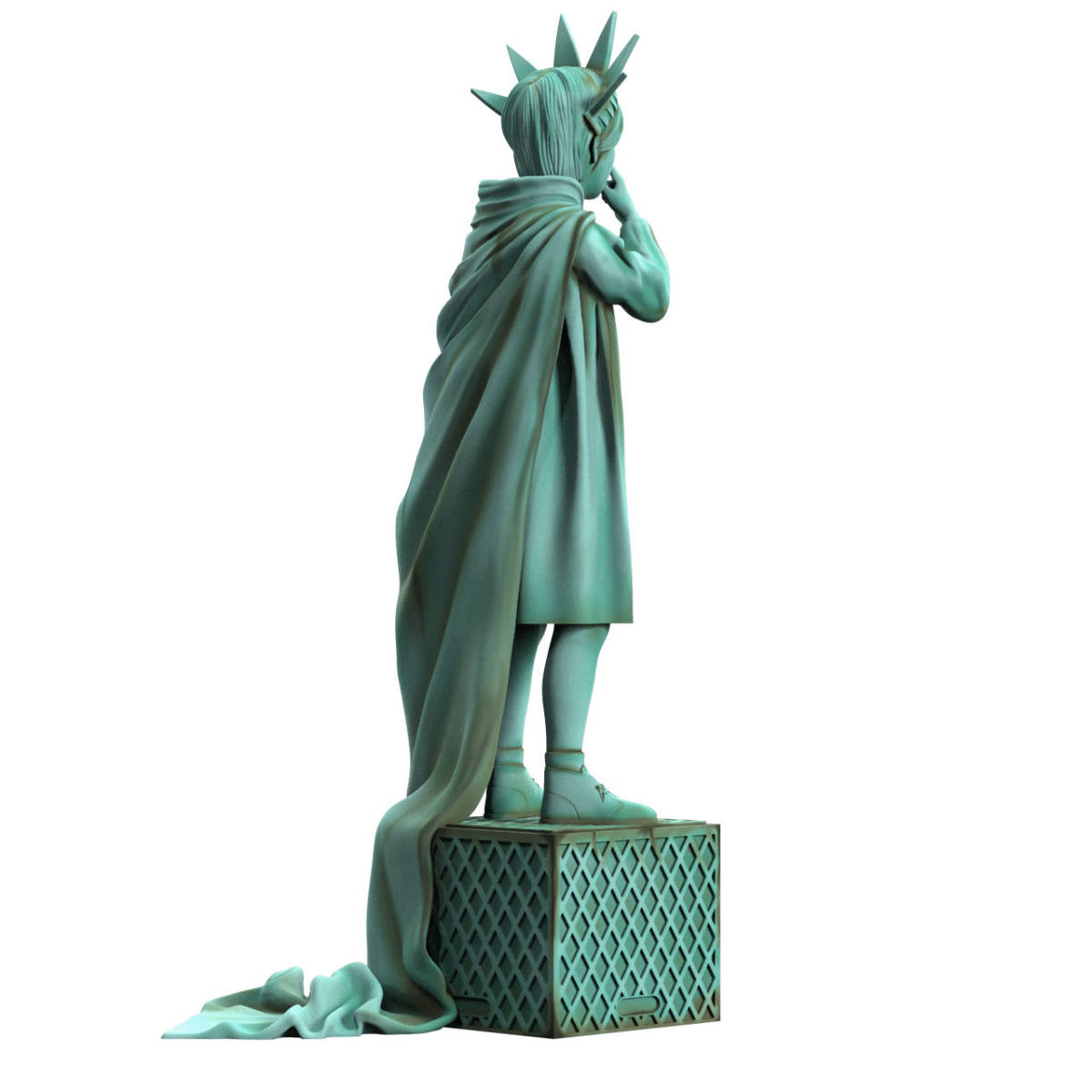 Mighty Jaxx BANKSY『LIBERTY GIRL』FREEDOM EDITION バンクシー