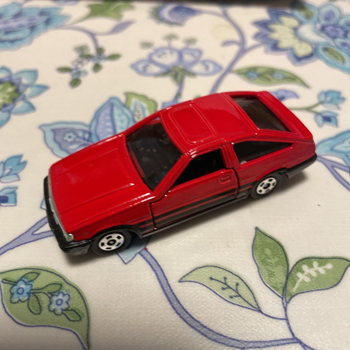 トミカ No.78 カローラレビン 3ドア 赤 黒箱 TOMICA トヨタ 当時物 TOMY_画像2